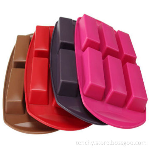 OEM Service Silicone Biscuit Cake Molds, Tasteless Non-toxic, Anti-dust, Non-stick, Reusable